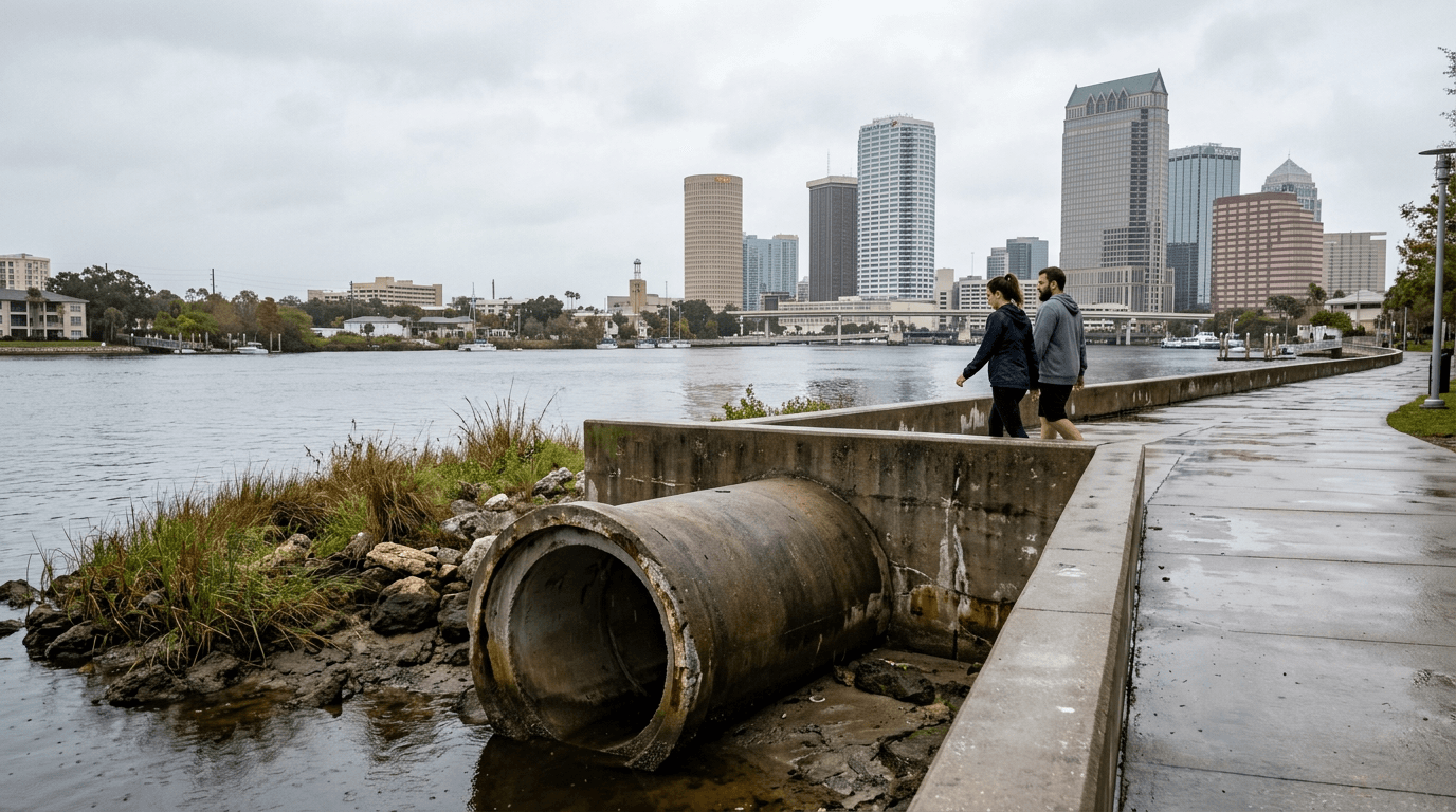 Toxic Tire Chemical Found in Every Sample of Tampa's Hillsborough River, First-of-Its-Kind Study Finds