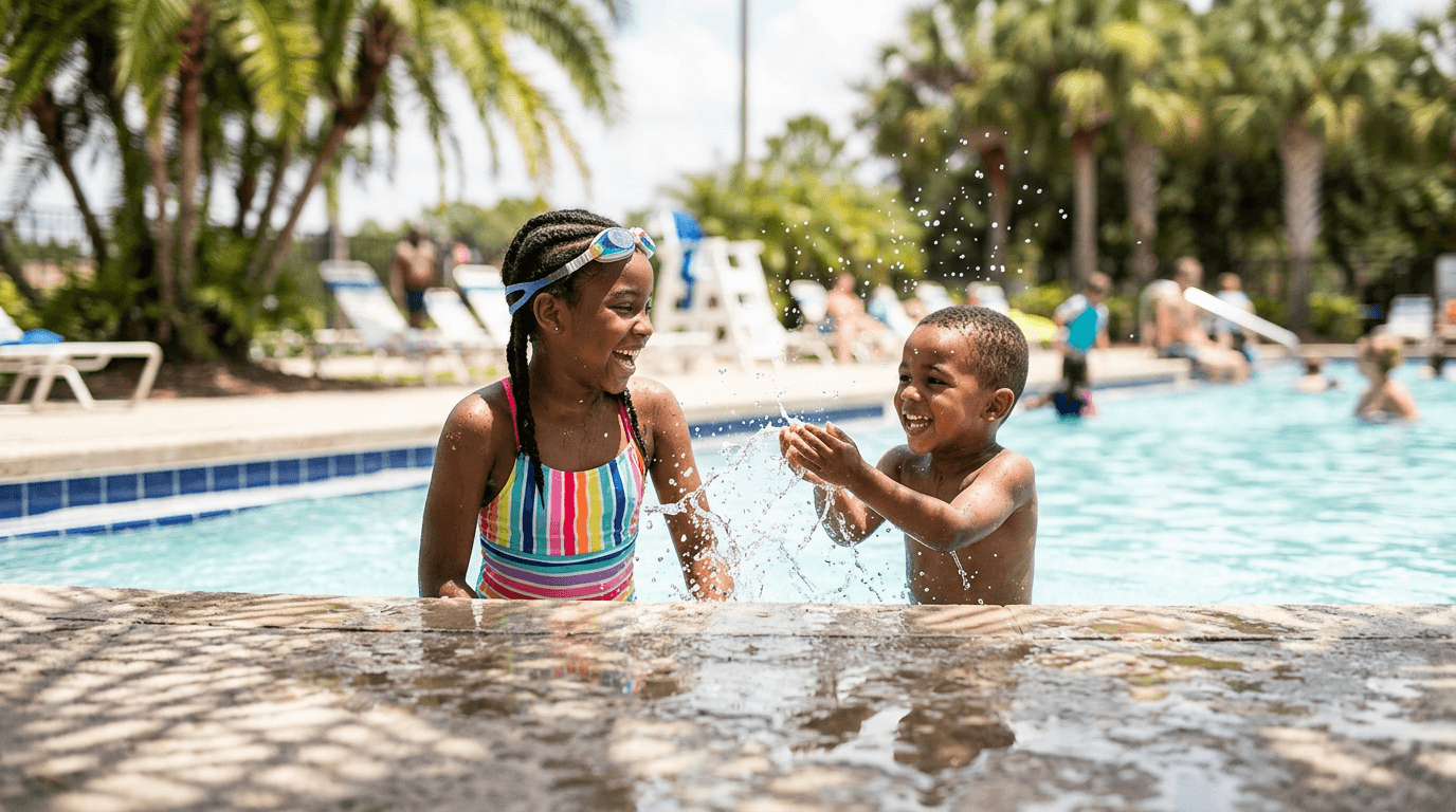 Tampa Pools Go Free as the Heat Index Hits 112