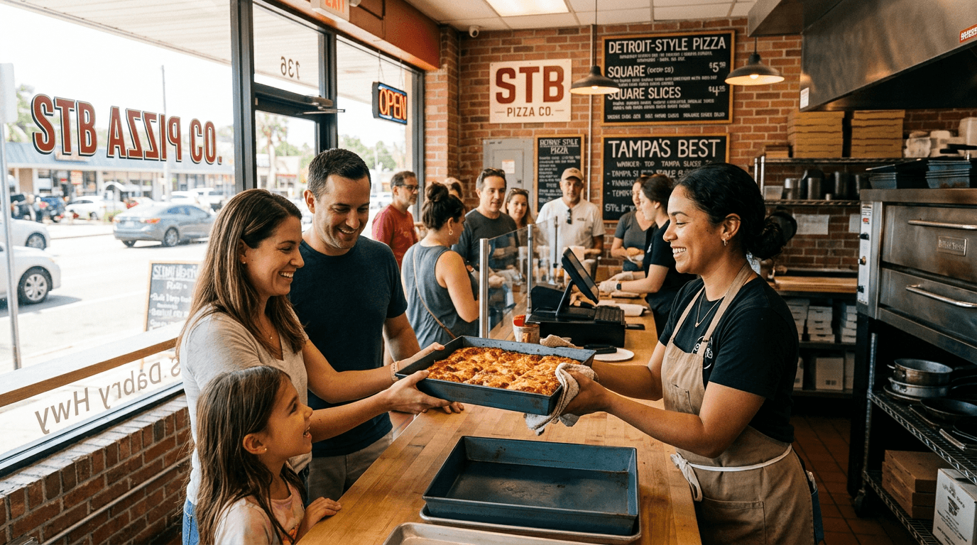Detroit-Style Pizza Arrives in South Tampa as SoDough Square Soft-Opens on Dale Mabry