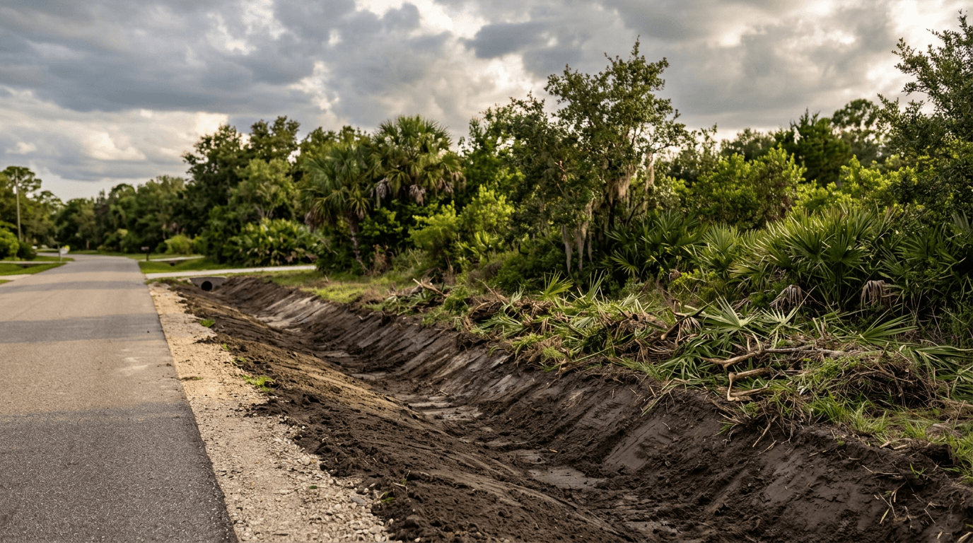Tampa Spends Nearly $650,000 on a Second "Spyder" to Grade Its Ditches Before Peak Storm Season