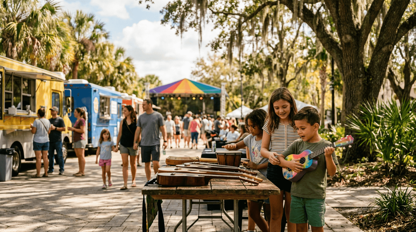 Free Weekend Arts Fest Returns to New Tampa With Zootopia 2, Instrument Petting Zoo